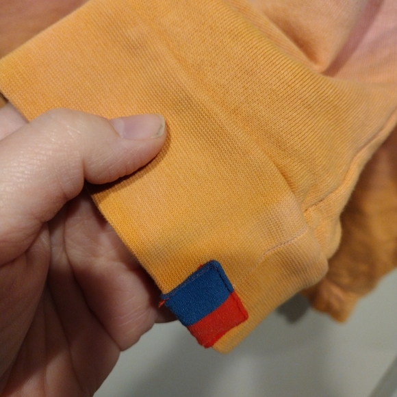 Kule Organic Pink & Orange Ombre Summer Sunset Sweatshirt Women's Sz S-Swiftie - Picture 5 of 6